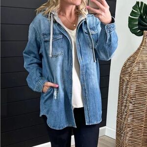 Jean shacket from Risen